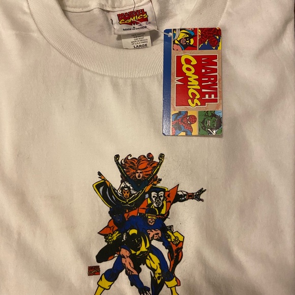 2000’s Vintage Marvel 3 for 1 combo Kids-L Men’s-S - Picture 2 of 4